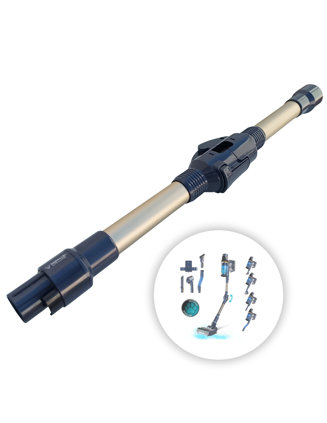 Tubo Articulado Conga Rockstar RS70 Pet Flex X-Treme