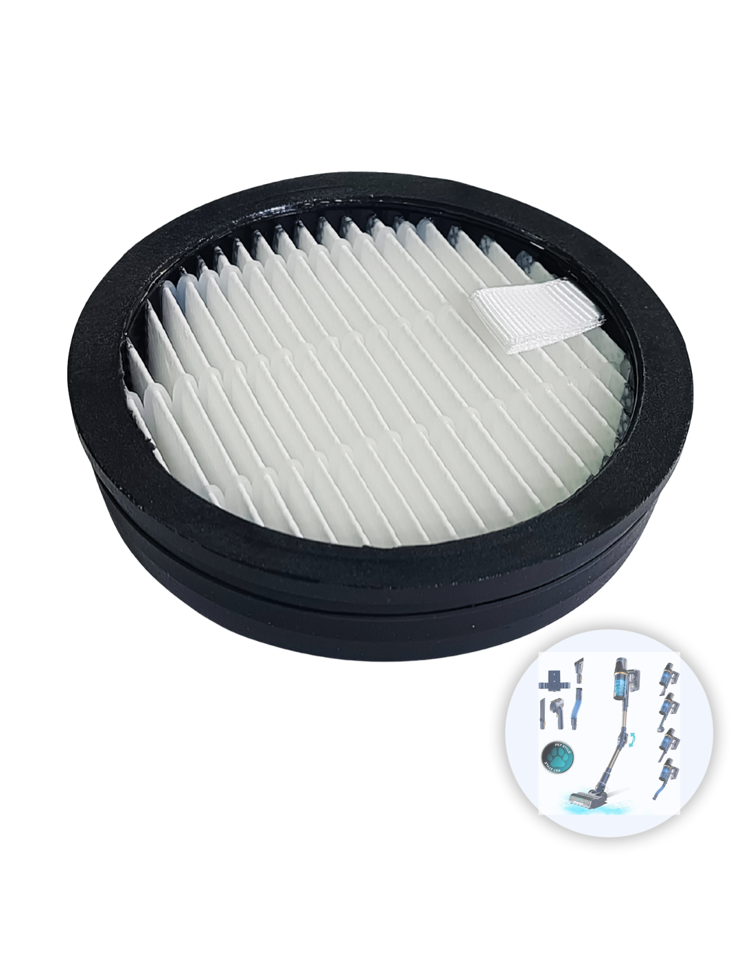 Filtro Hepa Conga Rockstar RS70 Pet Flex X-Treme Modelo: EU01_119726