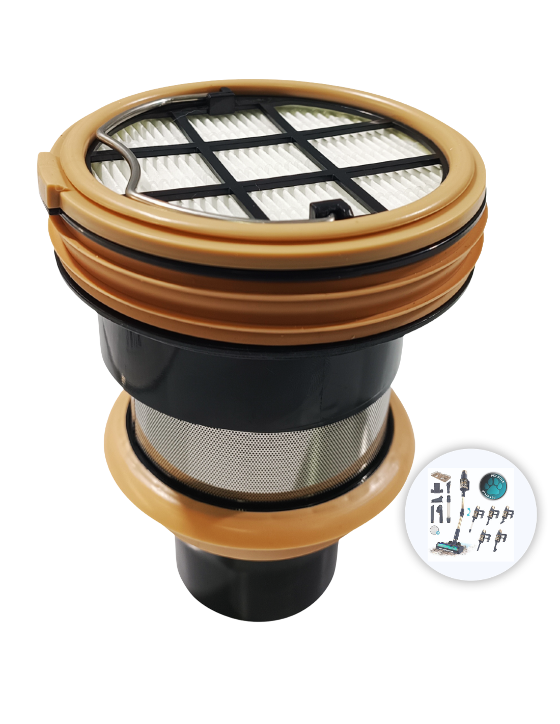 Filtro Hepa Conga Rockstar RX70 AguaPet Flex X-Treme