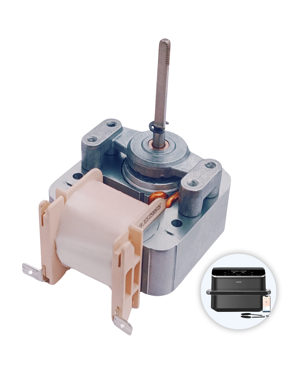 Motor Ventilador Cosori 10L Freidora de Aire Dual Blaze TwinFry