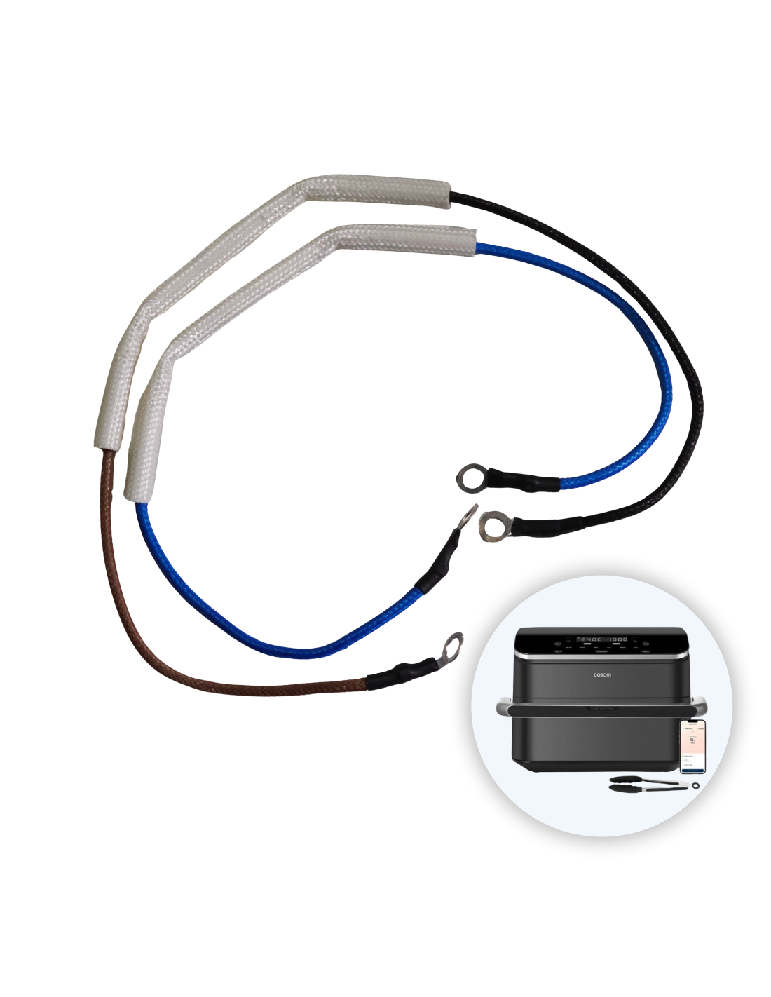 Fusibles Térmicos 192C Cosori 10L Freidora de Aire Dual Blaze TwinFry