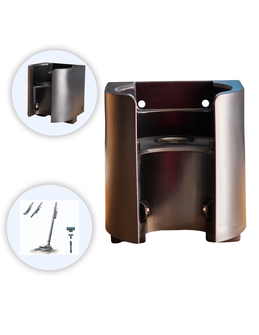 Base Carga Scoba 3000 Aspiradora Escoba sin Cable