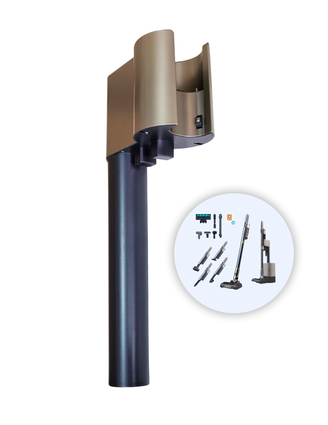 Soporte Scoba 3000 Station Aspiradora Escoba sin Cable