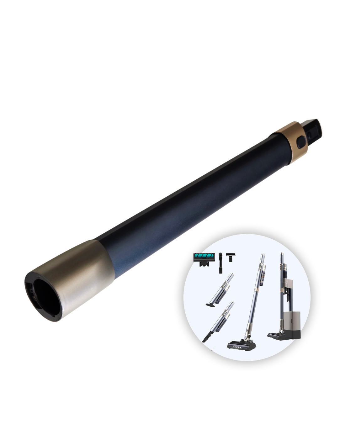 Tubo Rígido Scoba 2100 Station Aspiradora Escoba sin Cable