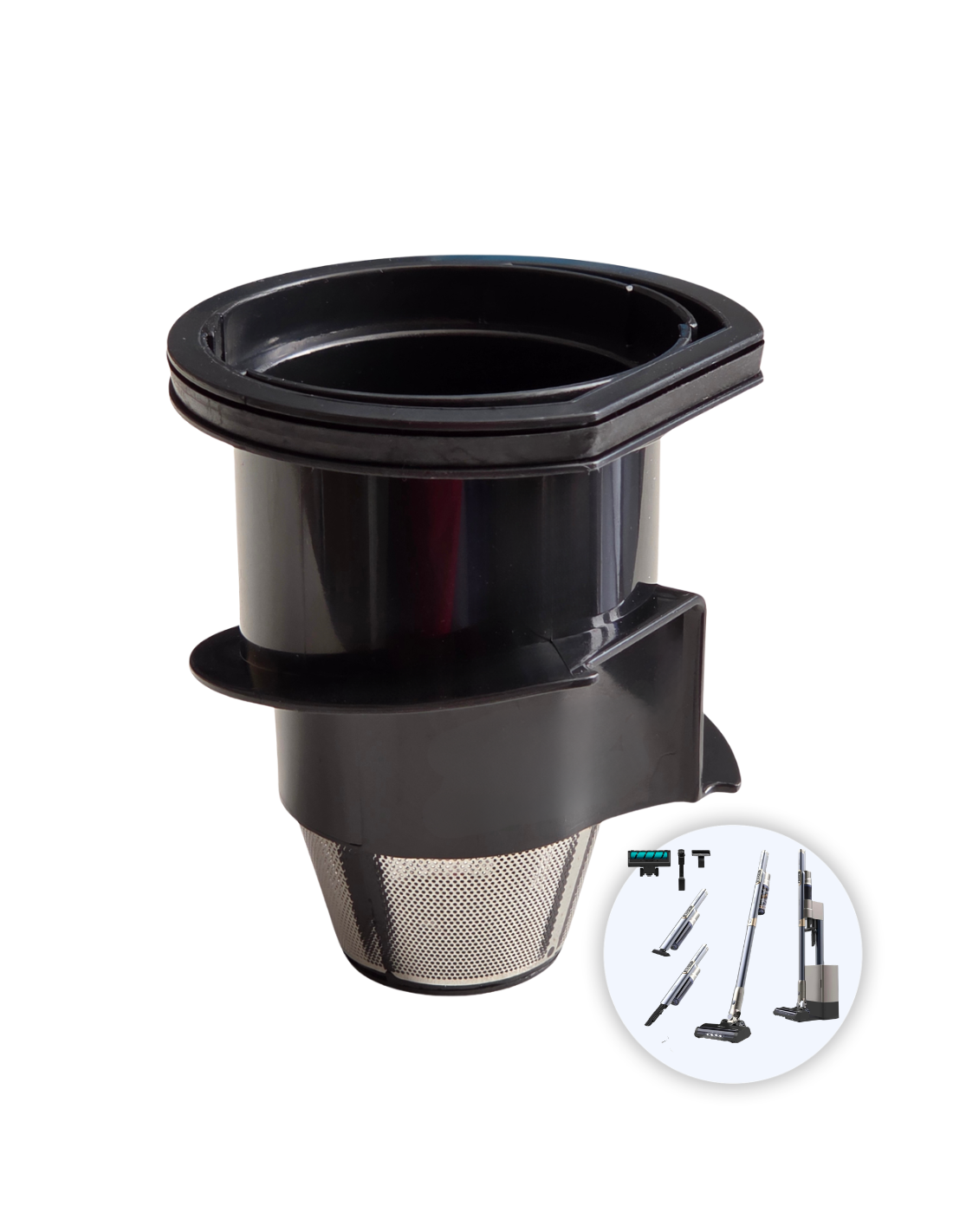 Filtro Metálico Scoba 2100 Station Aspiradora Escoba sin Cable