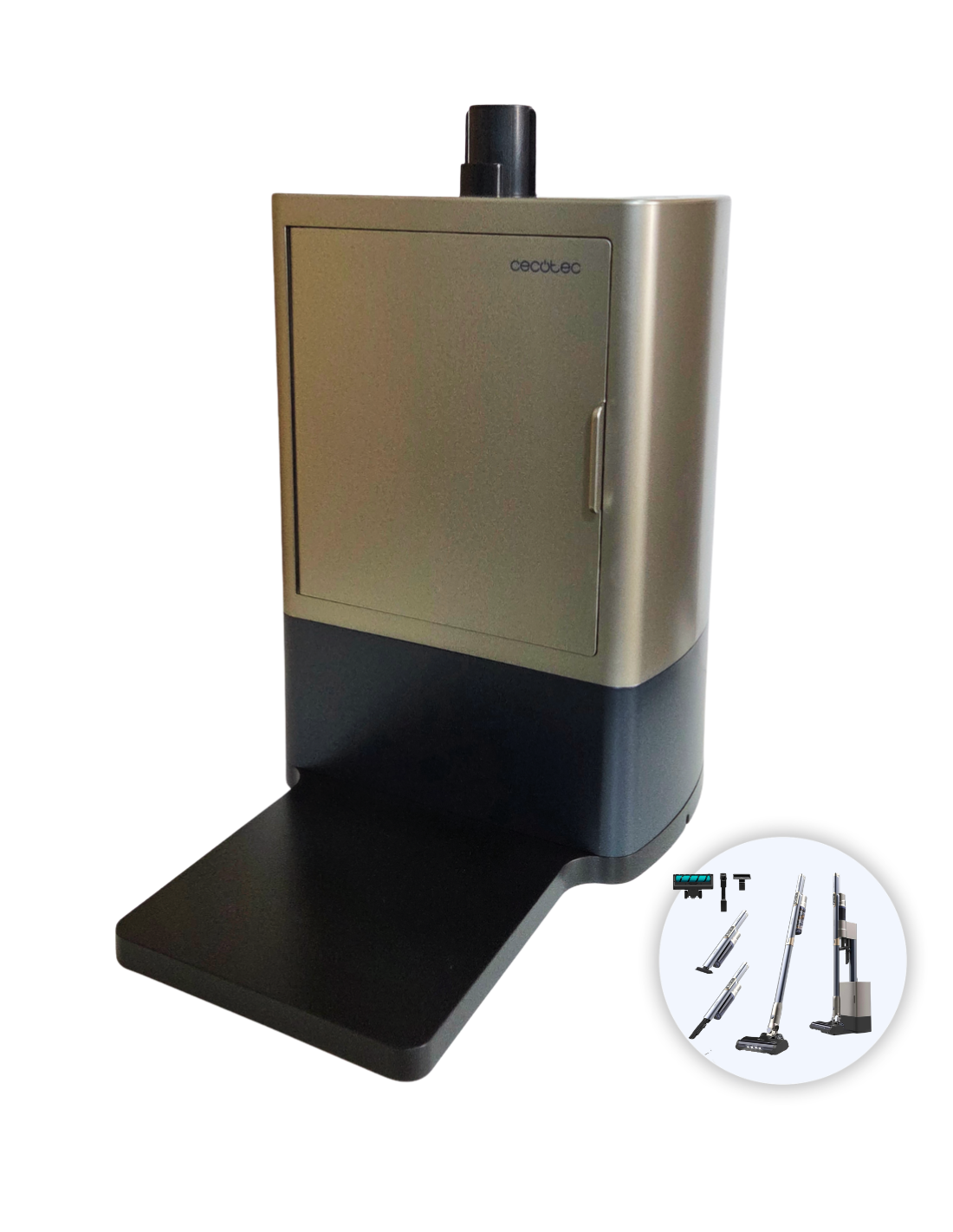 Base Autovaciado Scoba 2100 Station Aspiradora Escoba sin Cable