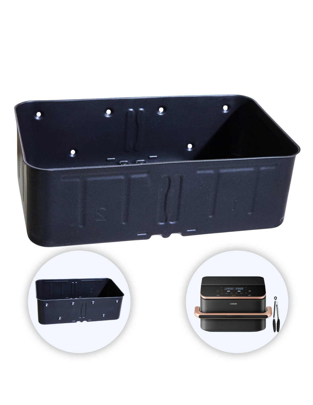 Cesta Cosori 10L Freidora de Aire Dual Blaze TwinFry