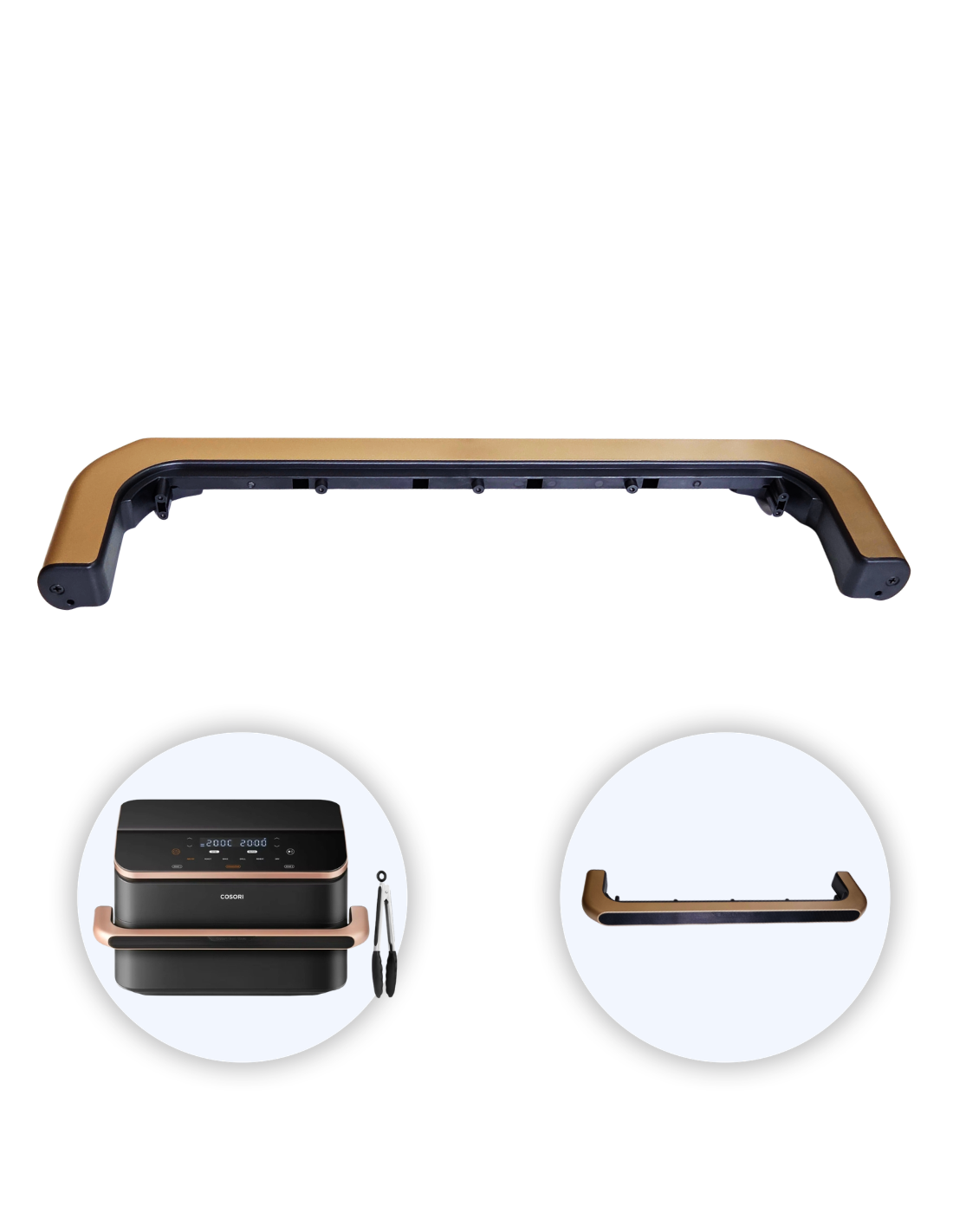 Asa Cesta Cosori 10L Freidora de Aire Dual Blaze TwinFry