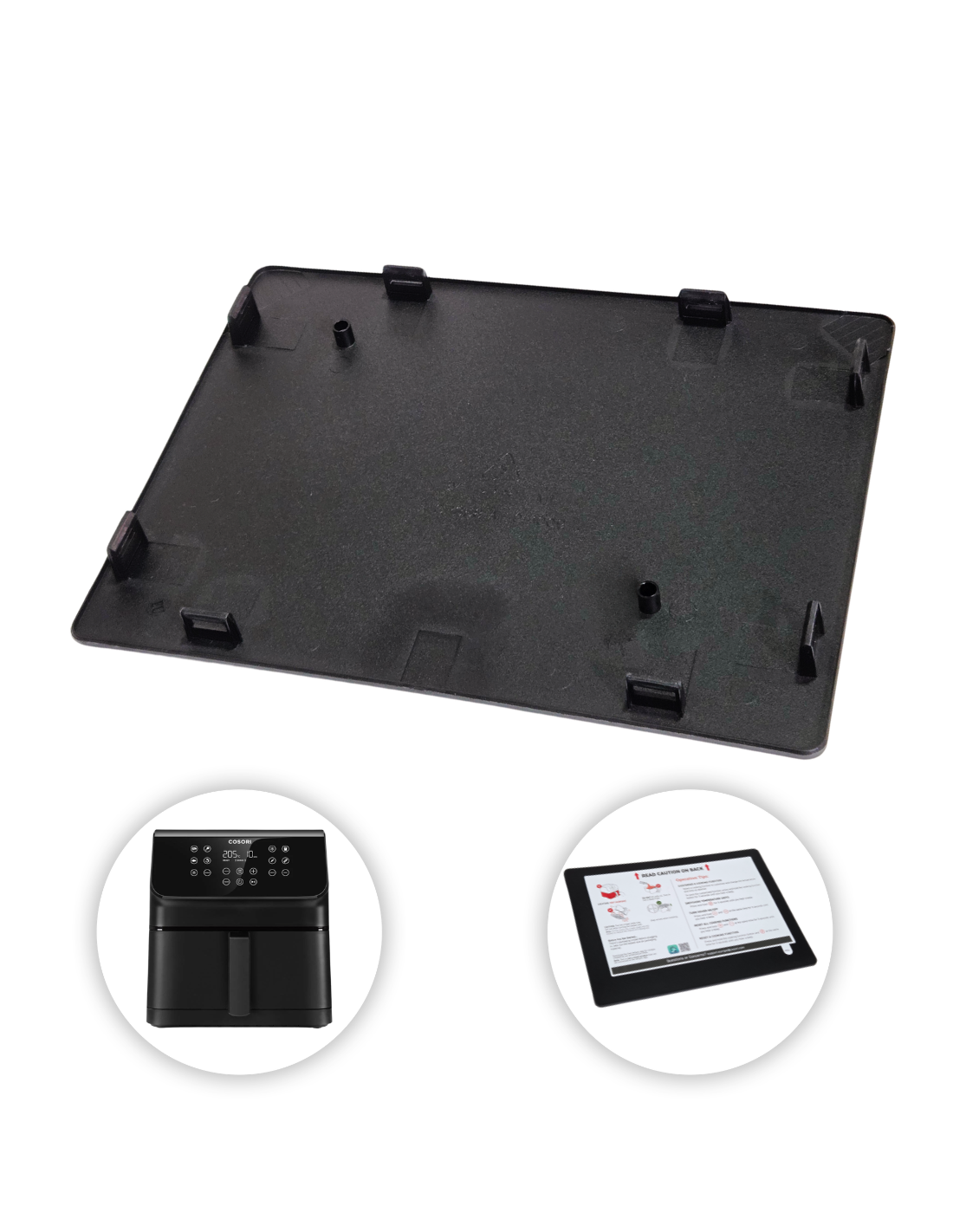 Tapa Superior Cosori 6.2L Freidora de Aire Premium II Chef Edición