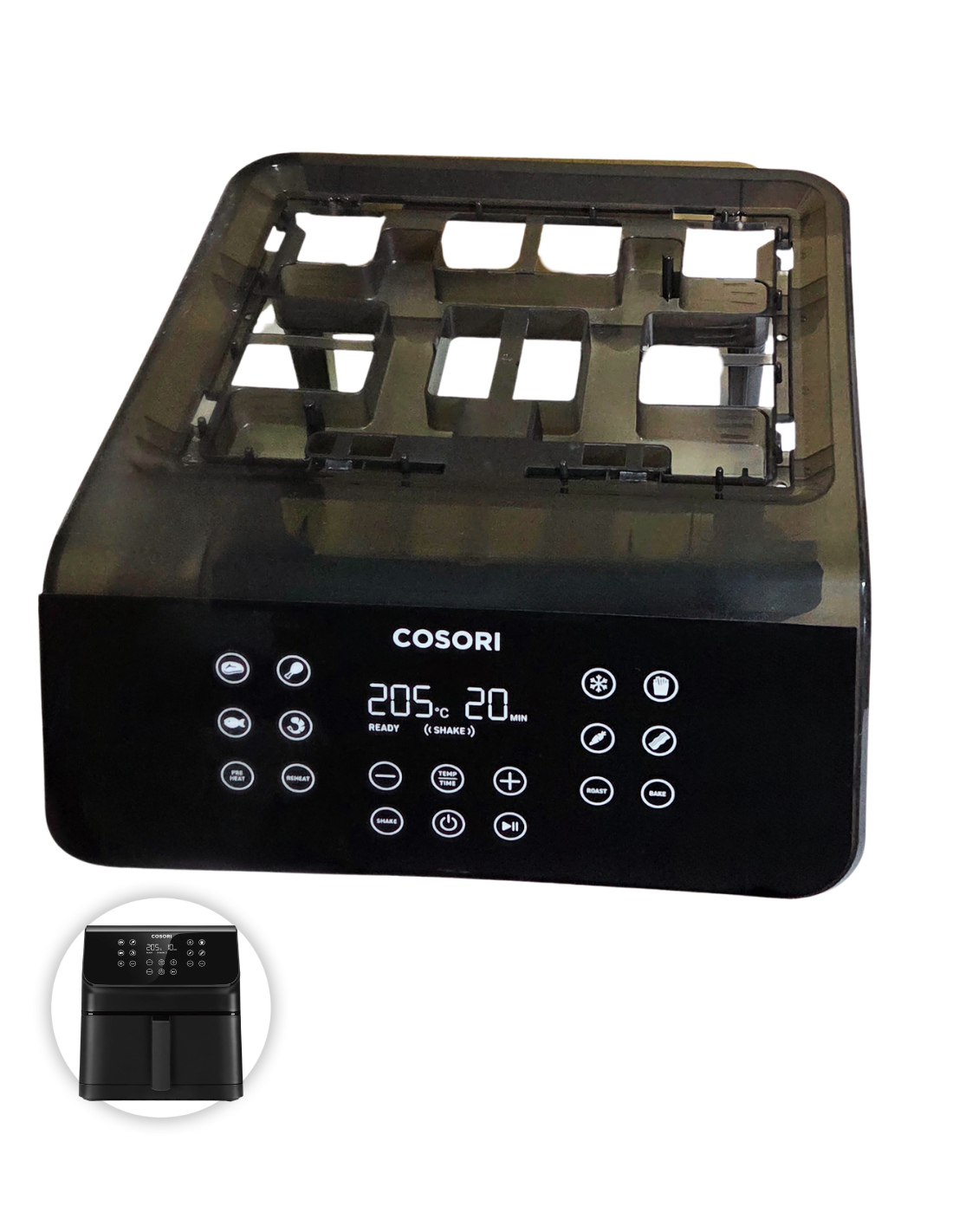 Pantalla LED Cosori 6.2L Freidora de Aire Premium II Chef Edición