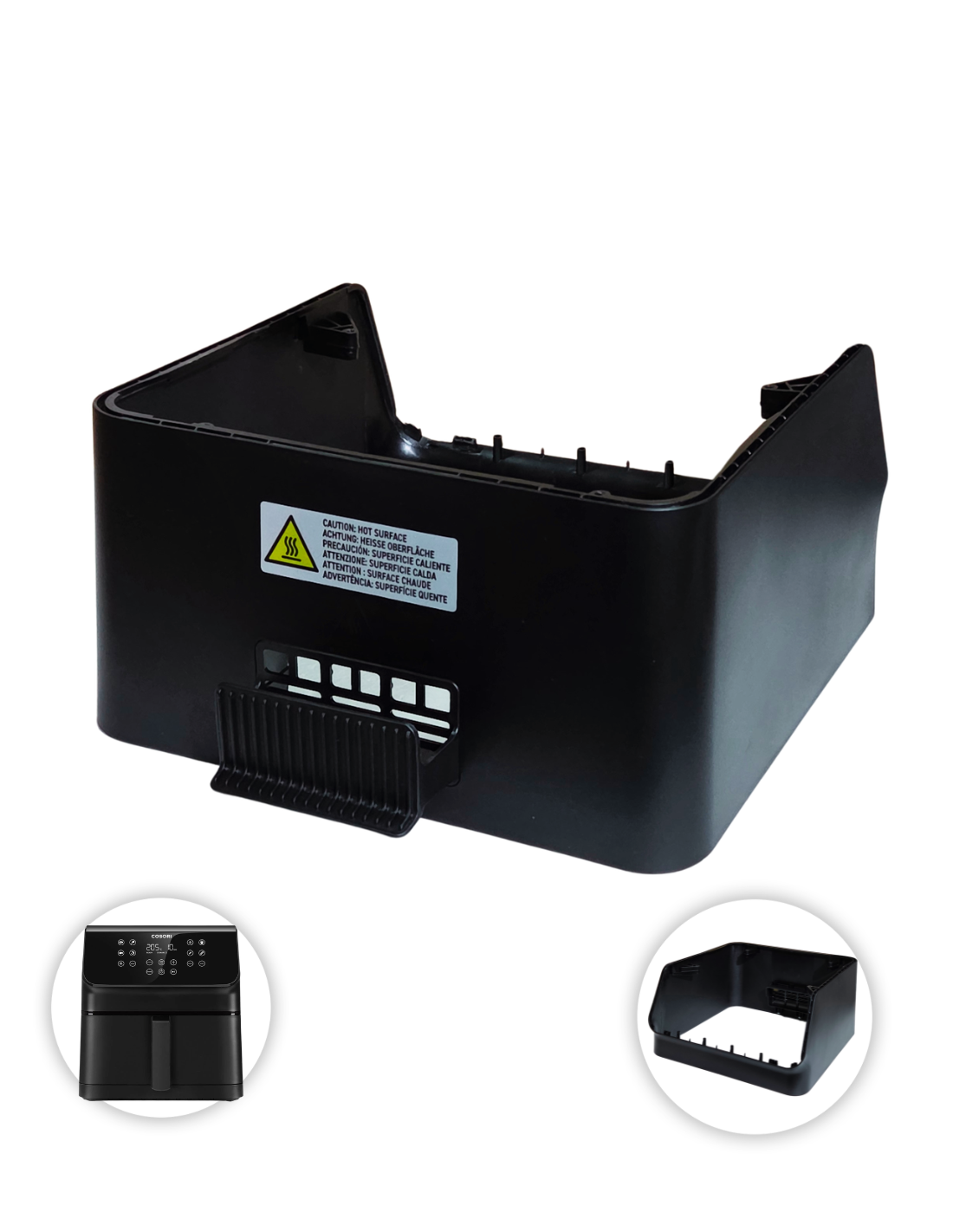 Carcasa Superior Cosori 6.2L Freidora de Aire Premium II Chef Edición