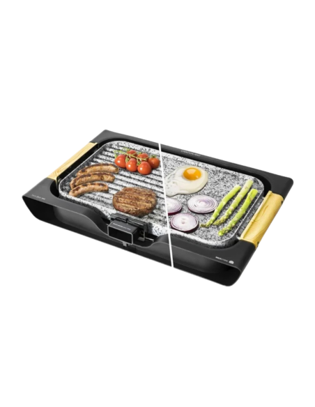 Cecotec Plancha Eléctrica Reversible Rock&Water 3000 Twin. 2200 W,