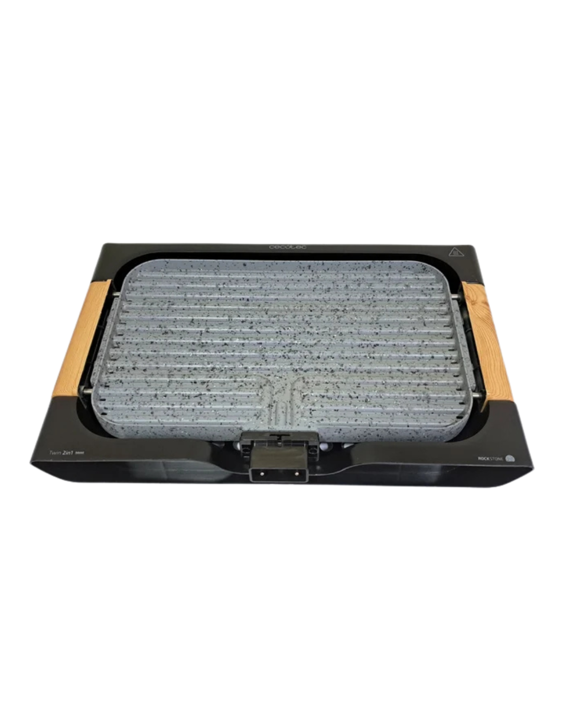 Cecotec Plancha Eléctrica Reversible Rock&Water 3000 Twin. 2200 W,
