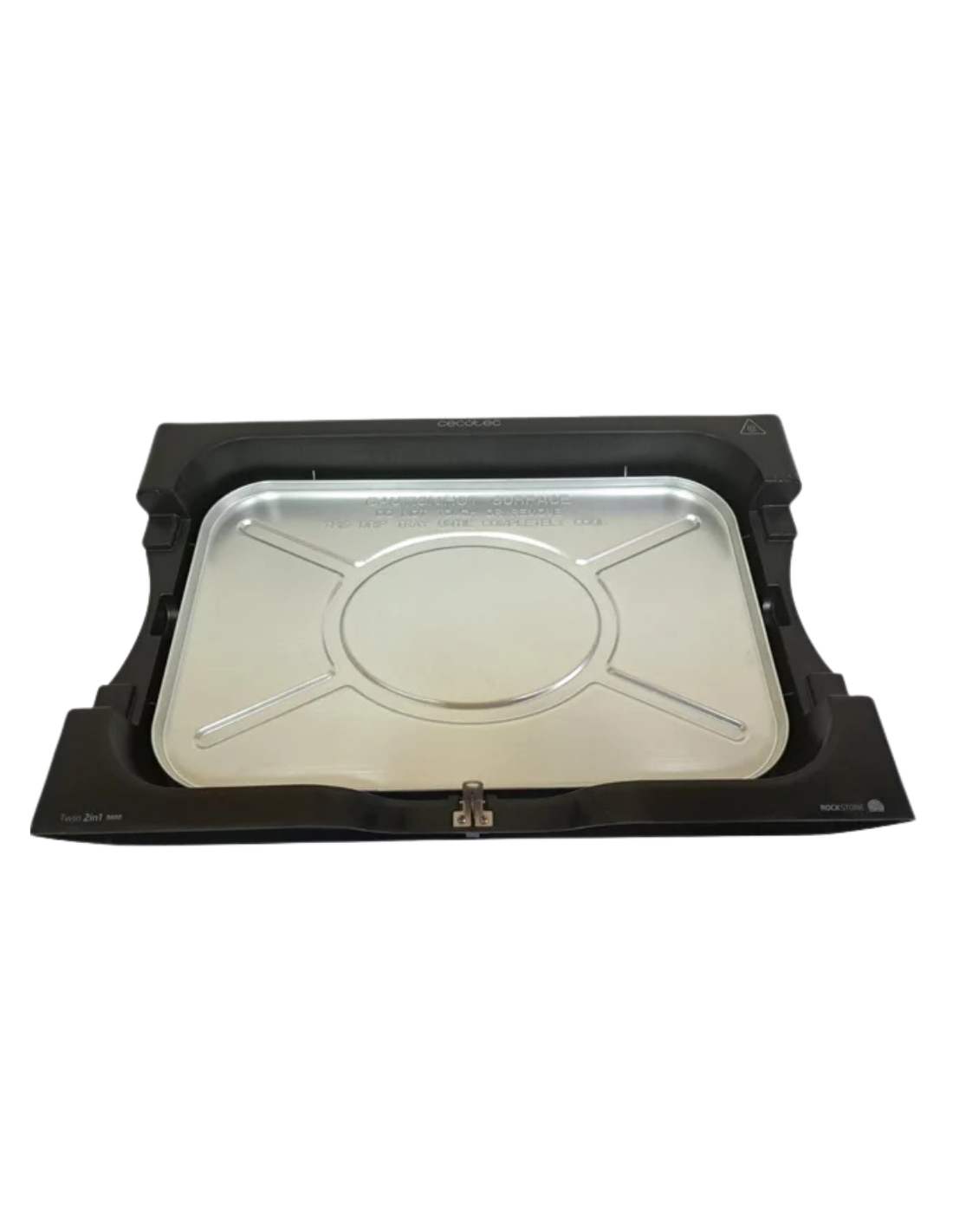 Cecotec Plancha Eléctrica Reversible Rock&Water 3000 Twin. 2200 W,