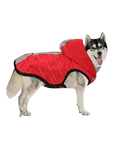 INDEPET CHAQUETA IMPERMEABLE Y REFLECTANTE 2 EN 1.