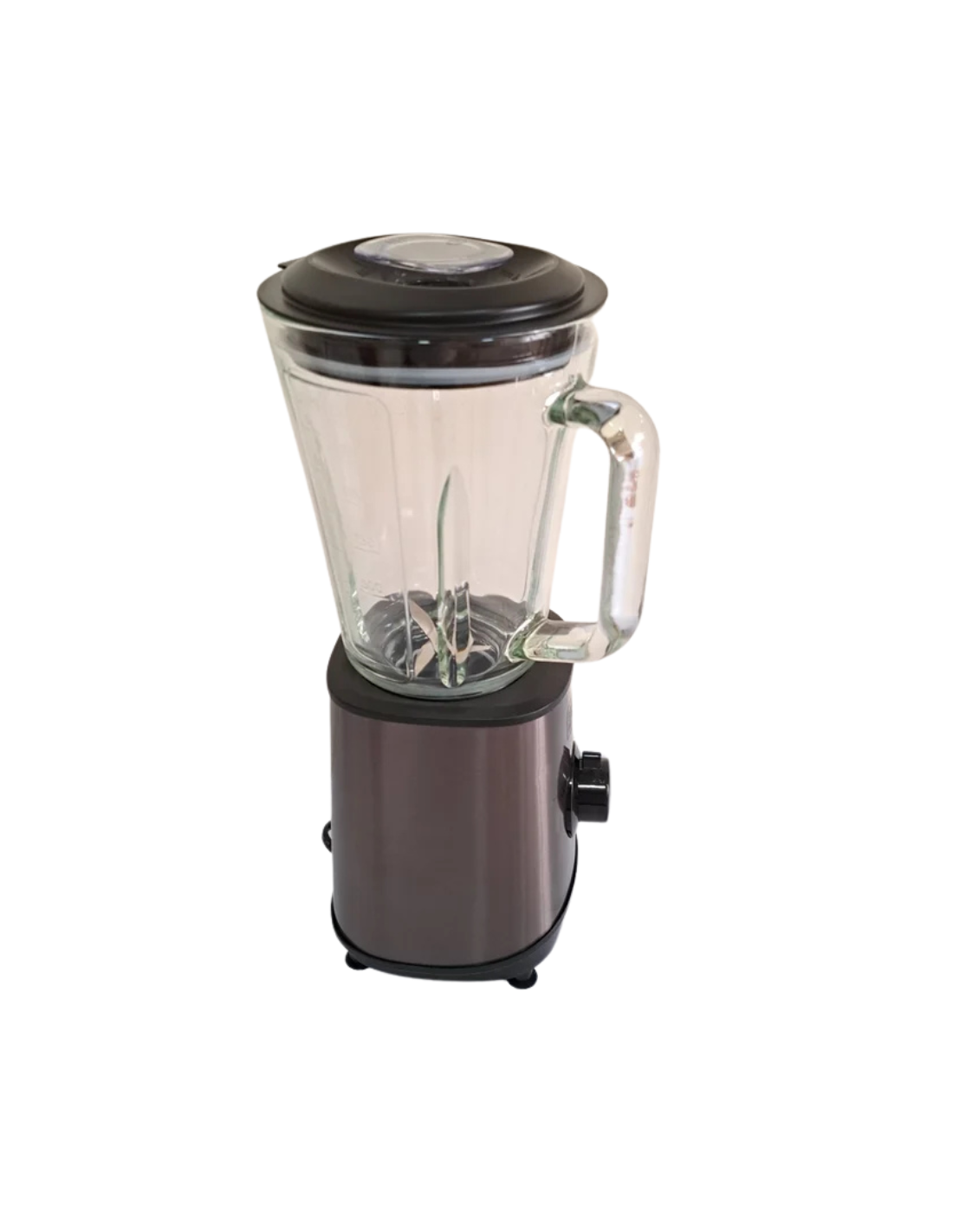 Black+Decker BXJB800E Batidora de Vaso, 800 W, 1.5 Litros, Jarra Crist