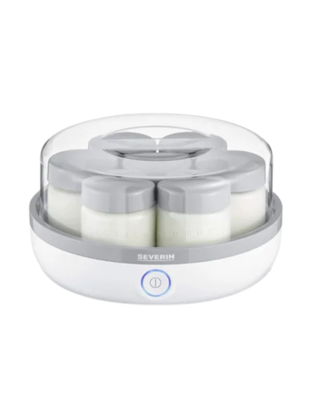 Severin Yogurtera con tapa transparente, incluye 7 tarros