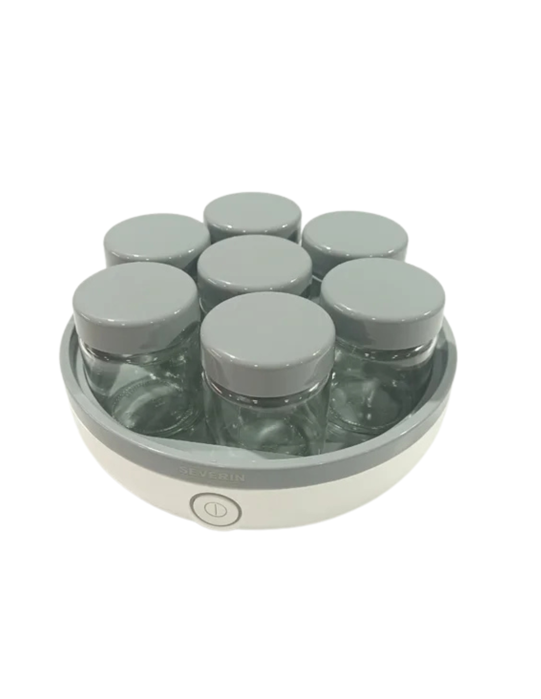 Severin Yogurtera con tapa transparente, incluye 7 tarros