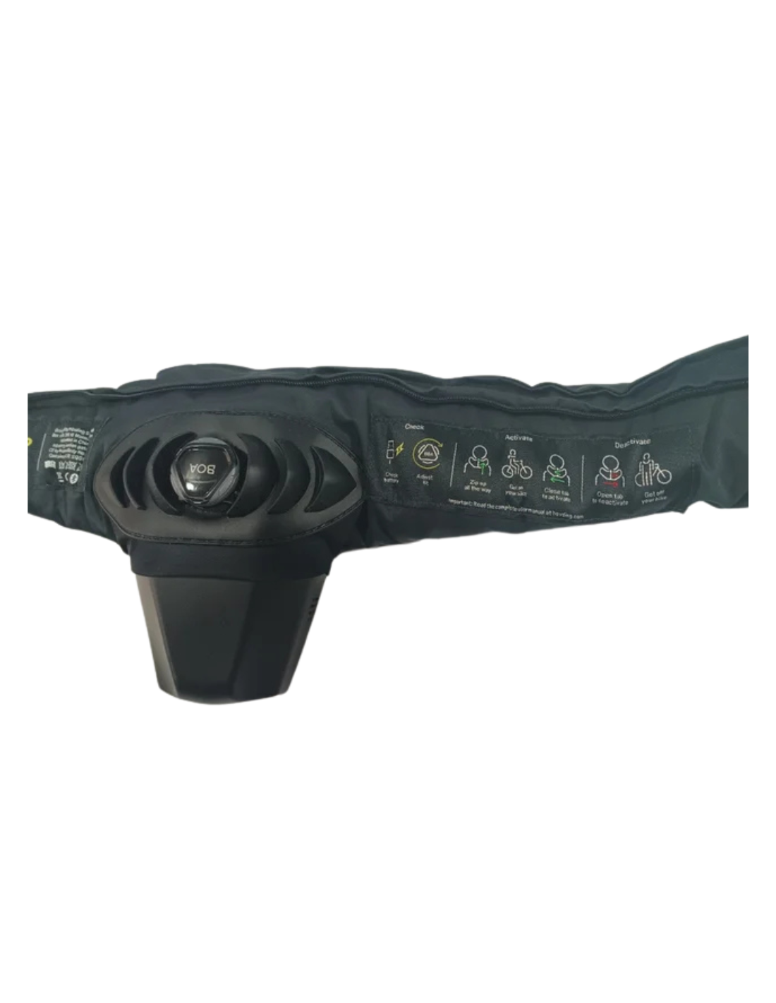 Hövding 36 ES Casco Airbag, Unisex Adulto, Negro, 52 – 59 cm Kopfumfan