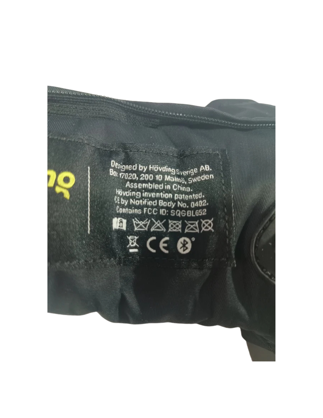 Hövding 36 ES Casco Airbag, Unisex Adulto, Negro, 52 – 59 cm Kopfumfan