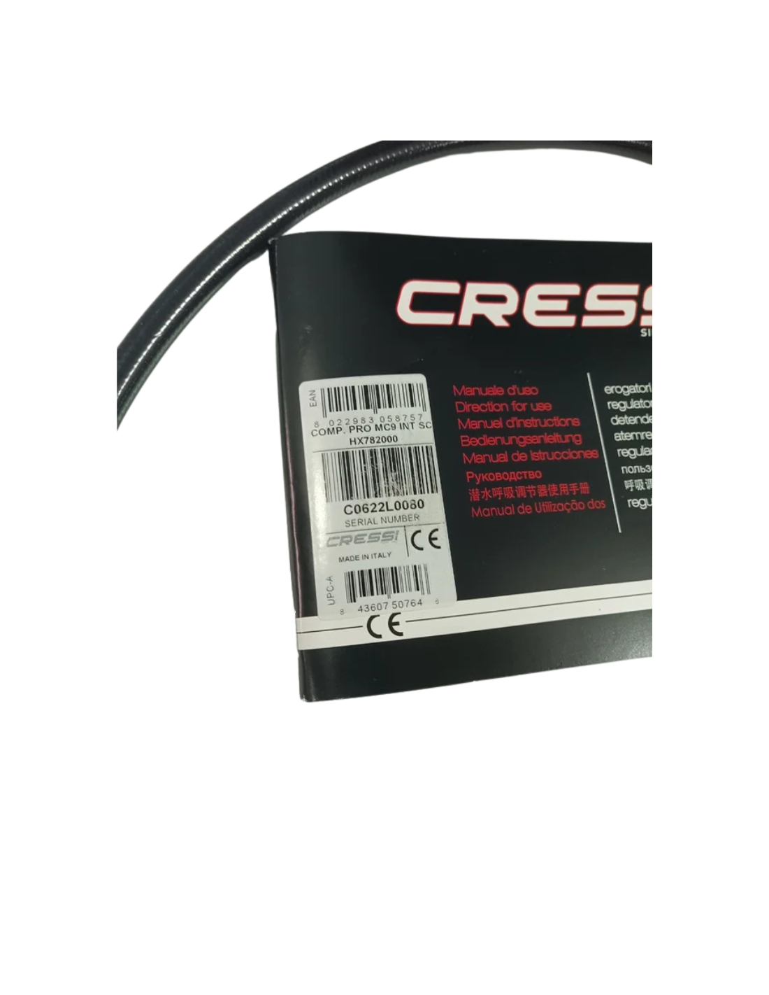 Cressi XS Compact Pro - MC9sc INT, Regulador. El específico calibrado