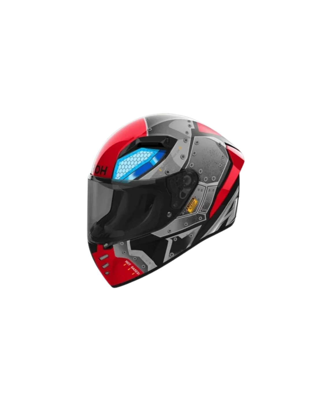 AIROH CONNOR BOT GLOSS M, Casco de Moto Talla M, Ventilación. Connor