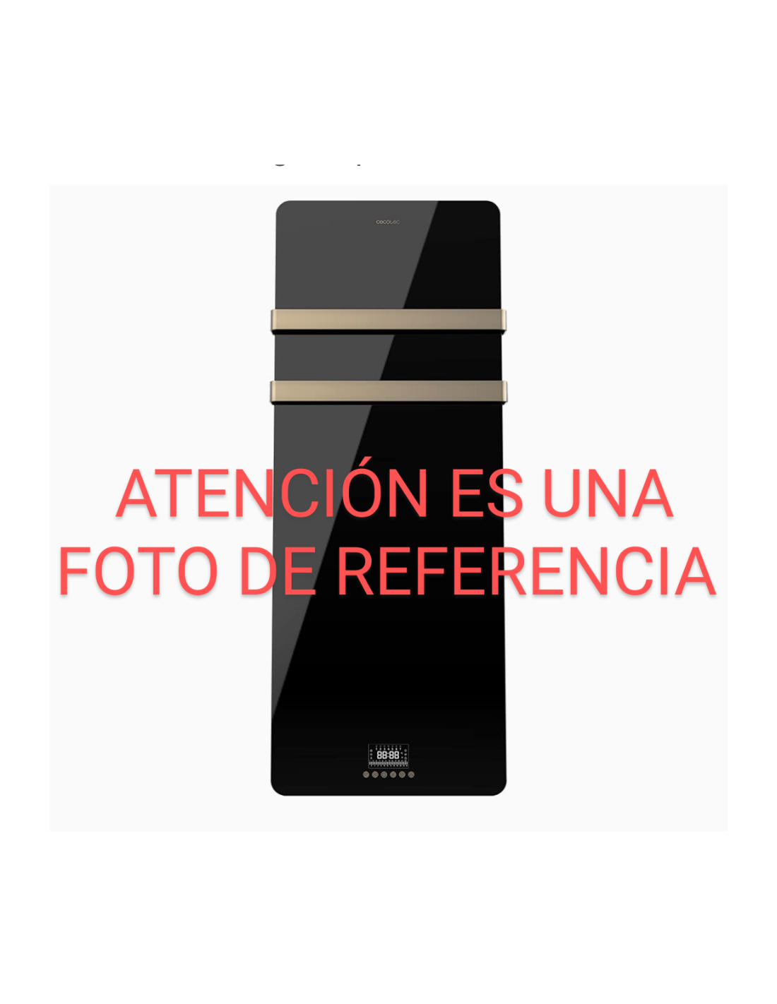 Mando Radiador Toallero Ready Warm 9890 Cristal Towel OldGold