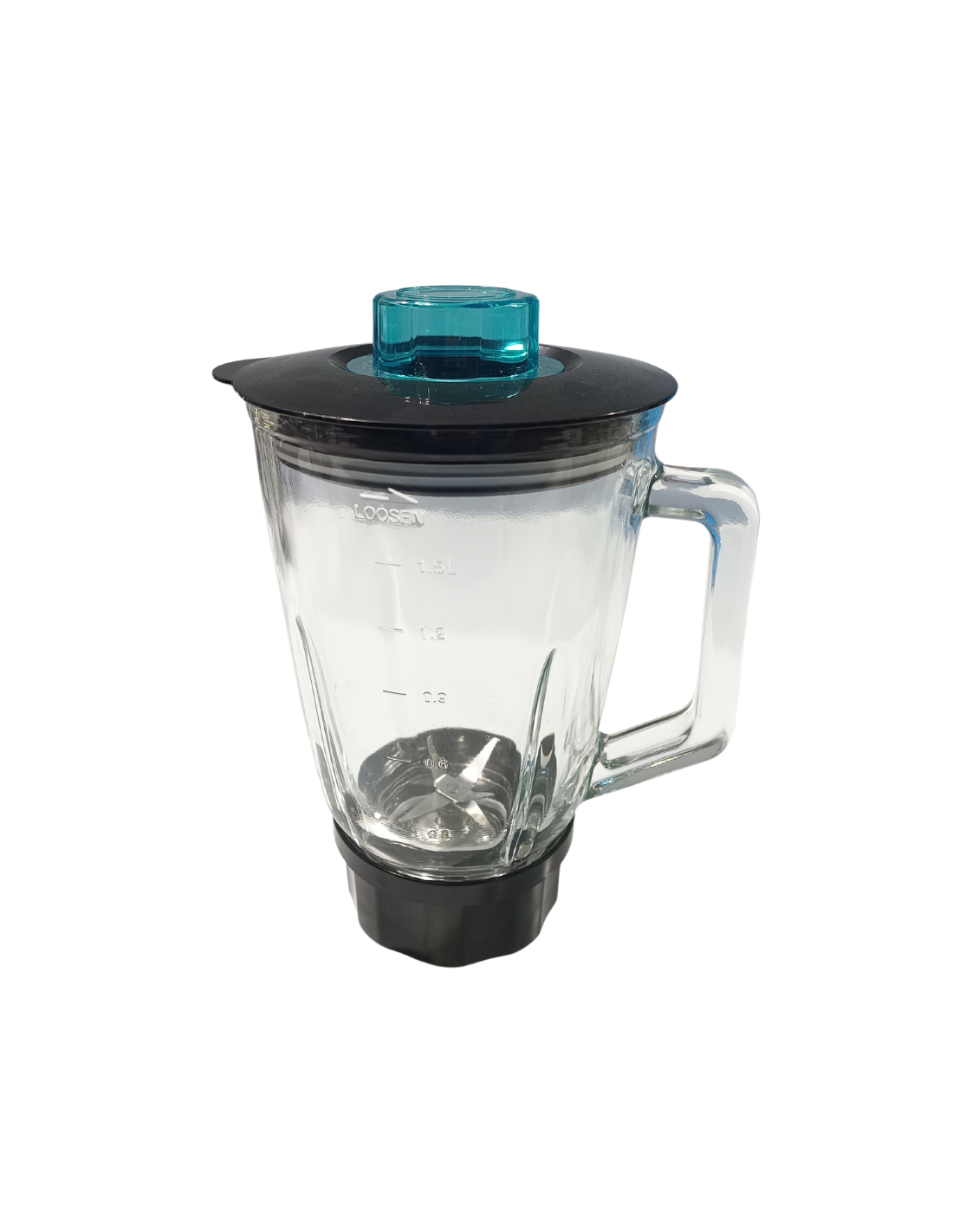 Jarra Cristal Batidora Power Black Titanium 1800 Max Blend IT