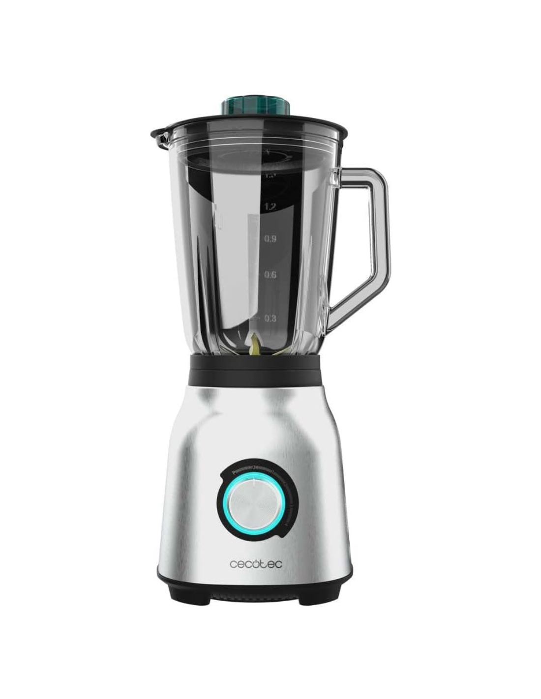 Cecotec Batidora de Vaso Power Black Titanium 1800MAX Blend It. 1800W
