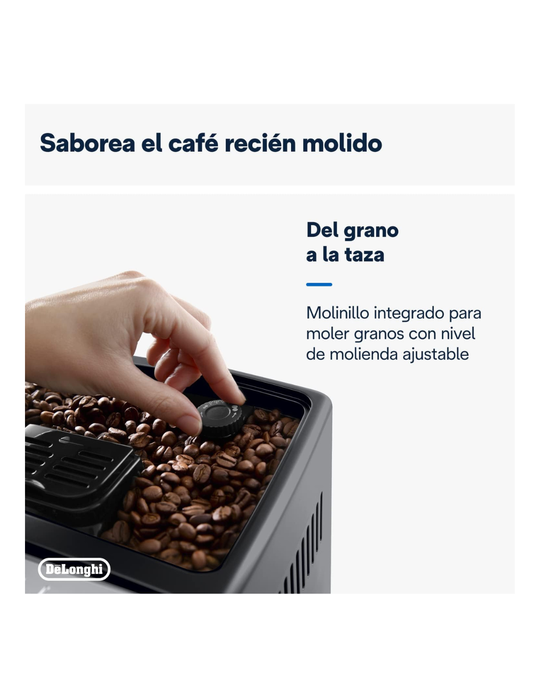 De'Longhi Dinamica Plus ECAM 370.70.B Máquina de Café Automática