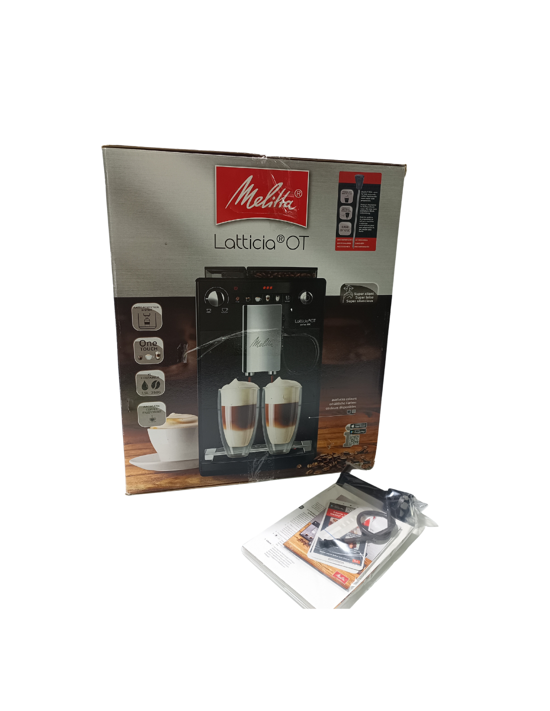 Melitta Latticia OT F300-101 - Cafetera superautomática para café