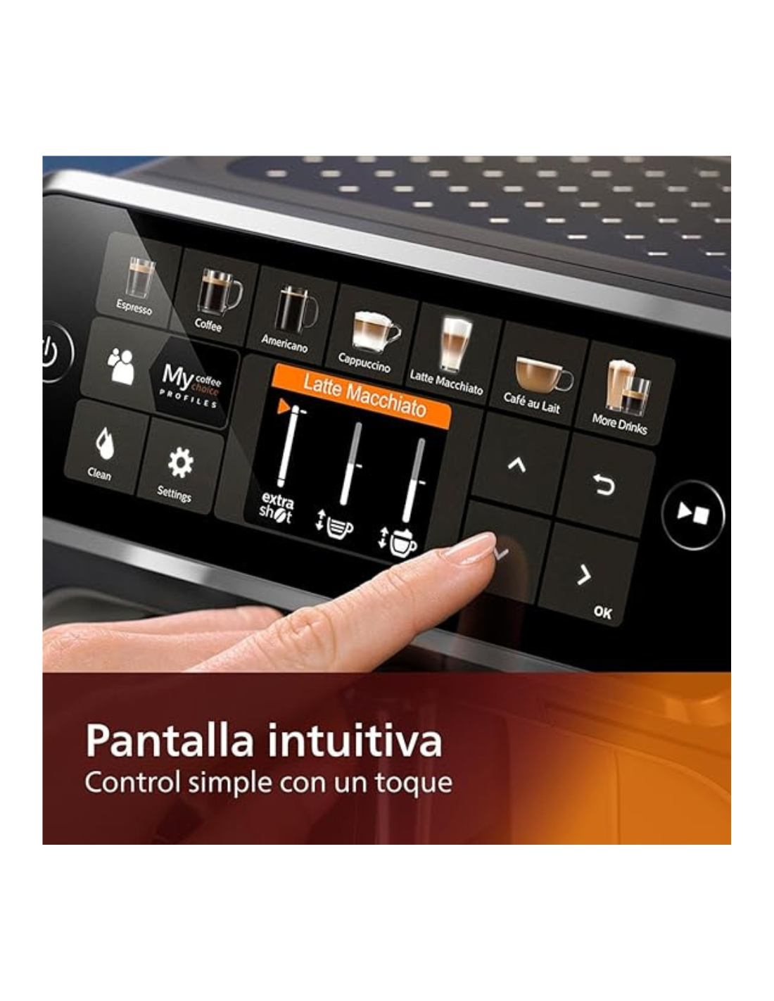 Philips Serie 5400 Cafetera Superautomática EP5441/50