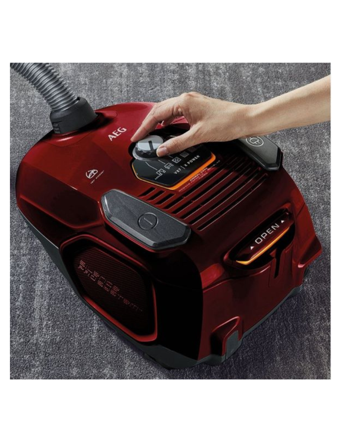 AEG VX7-2-CRAK Aspiradora de Trineo Con Bolsa de Potencia