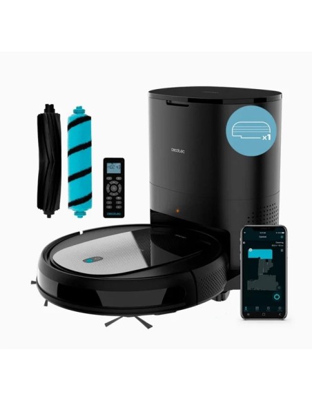 Cecotec Robot Aspirador con Base de Autovaciado Conga 2290 ultra t