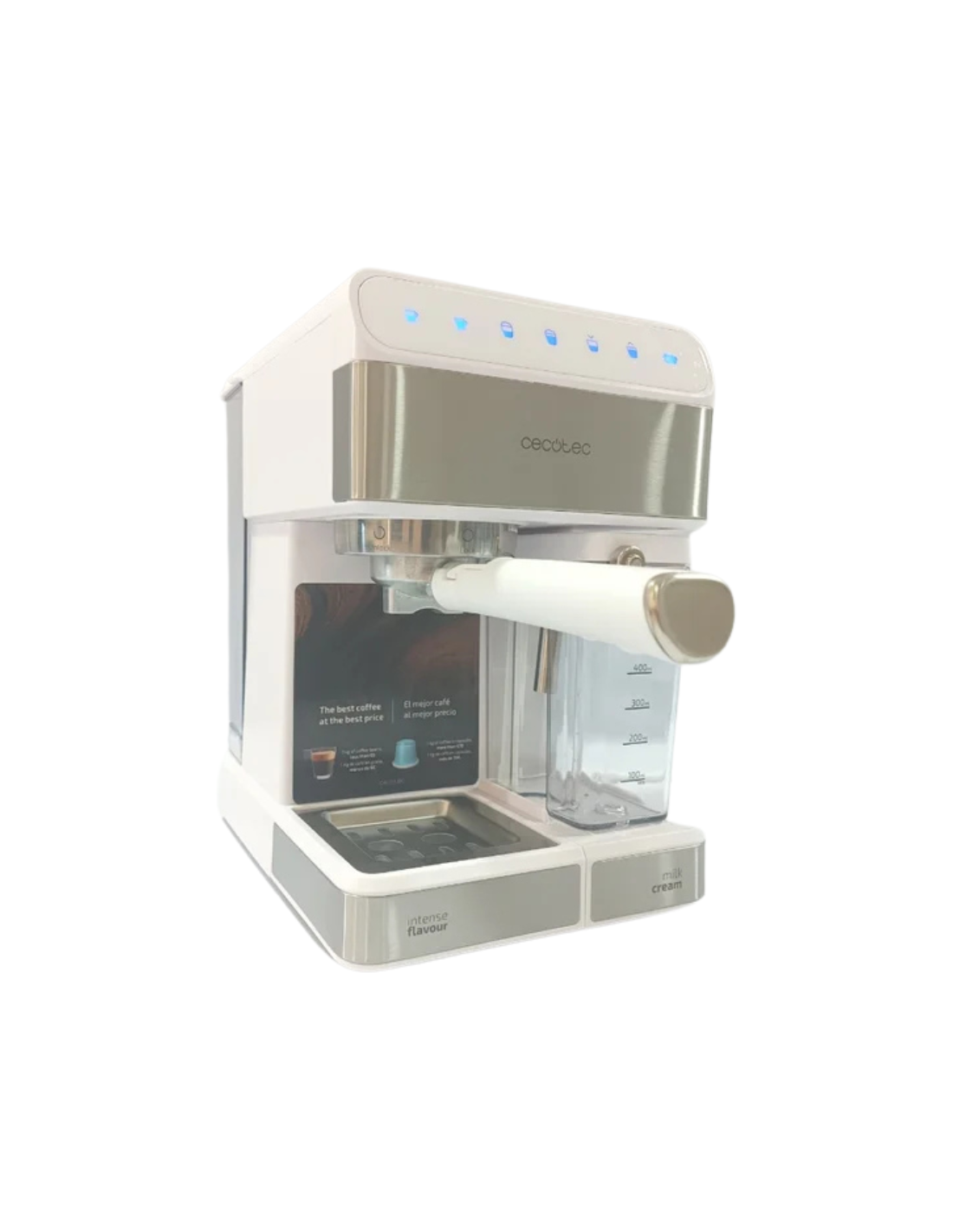 Cecotec Power Instant-ccino Touch Serie Bianca