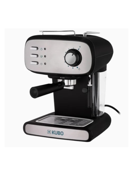 Kubo Cafetera Espresso, Presión 15 bar, Depósito Agua 1.2L, 850W