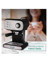 Kubo Cafetera Espresso, Presión 15 bar, Depósito Agua 1.2L, 850W