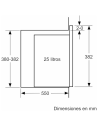 Bosch - Microondas integrable, Grill, Serie 6 BEL5554MS0
