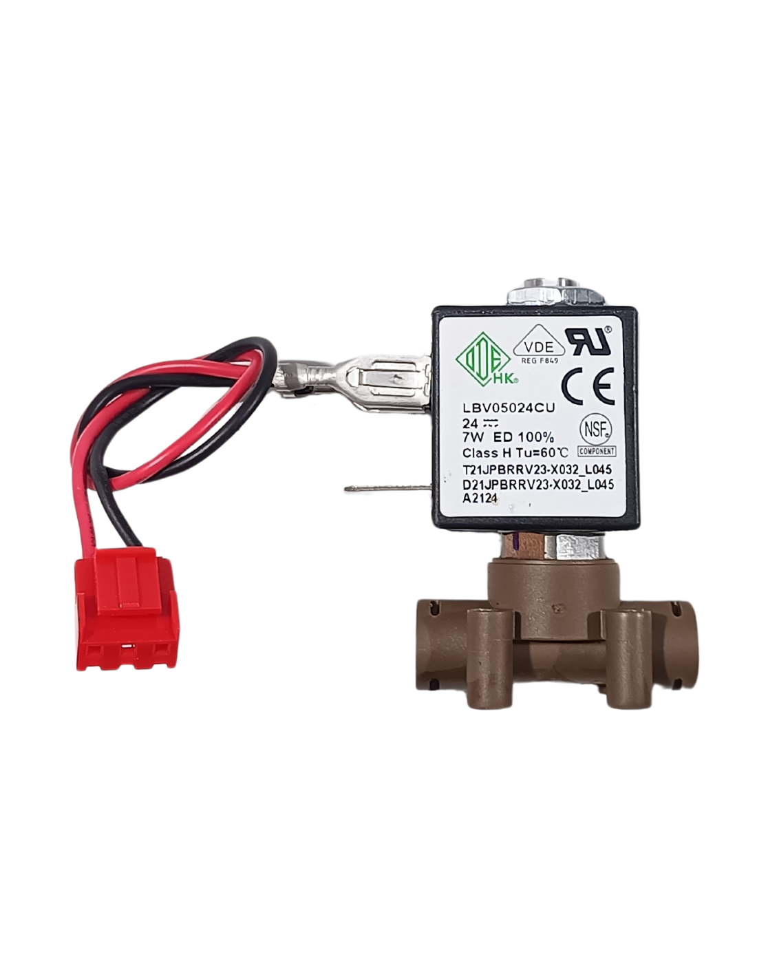 Válvula Solenoide Smeg BCC02WHMEU Cafetera automática