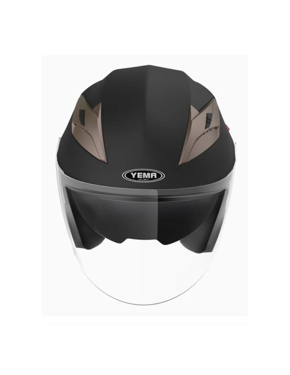 Casco Moto Jet ECE Homologado - YEMA YM-627 Casco Moto Abierto Custom