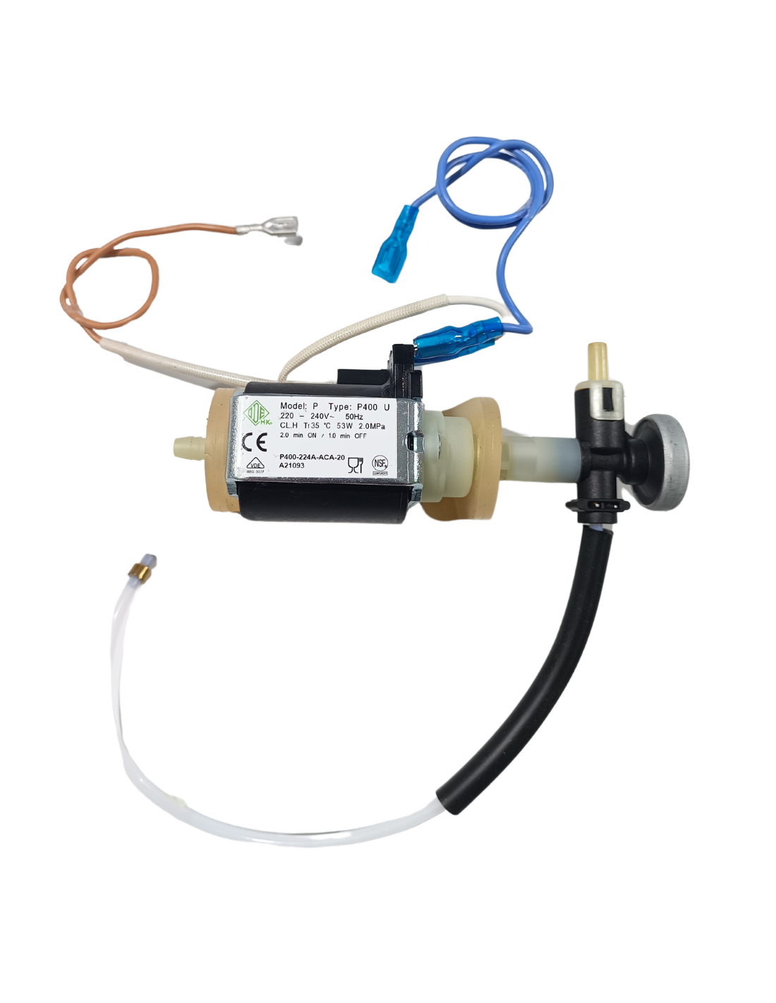 Bomba Agua Smeg BCC02WHMEU Cafetera automática