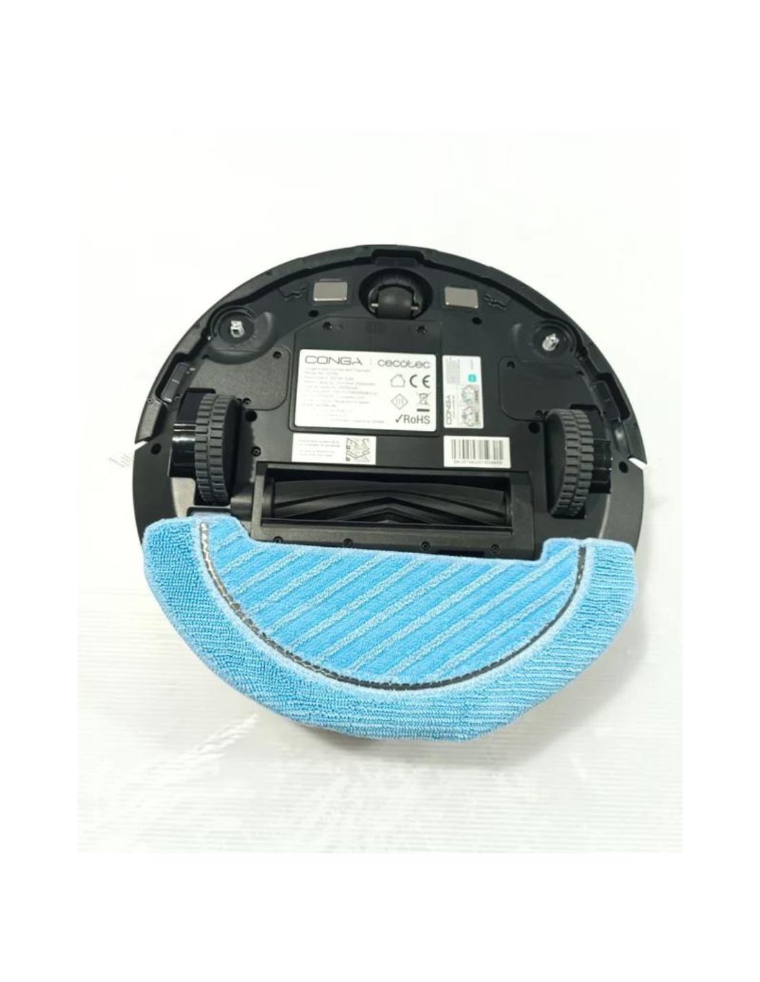 Cecotec Robot Aspirador y Friegasuelos Conga Flash Connected Titanium