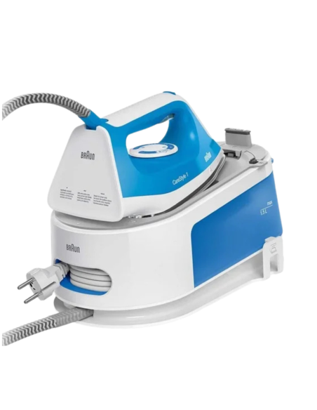 Centro de planchado - Braun CareStyle 1 IS1012BL, 2200W, 1.5 l, 110 g