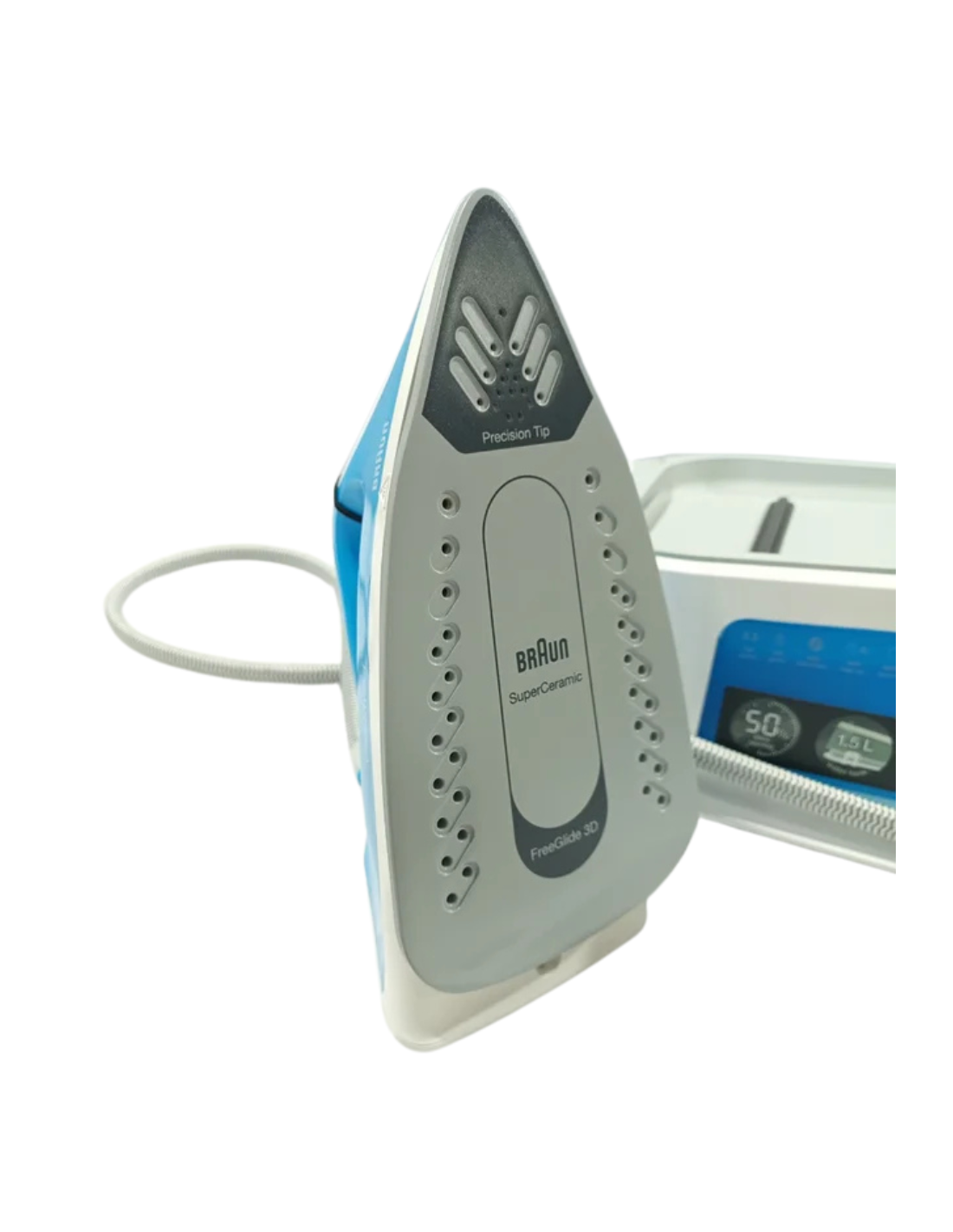 Centro de planchado - Braun CareStyle 1 IS1012BL, 2200W, 1.5 l, 110 g