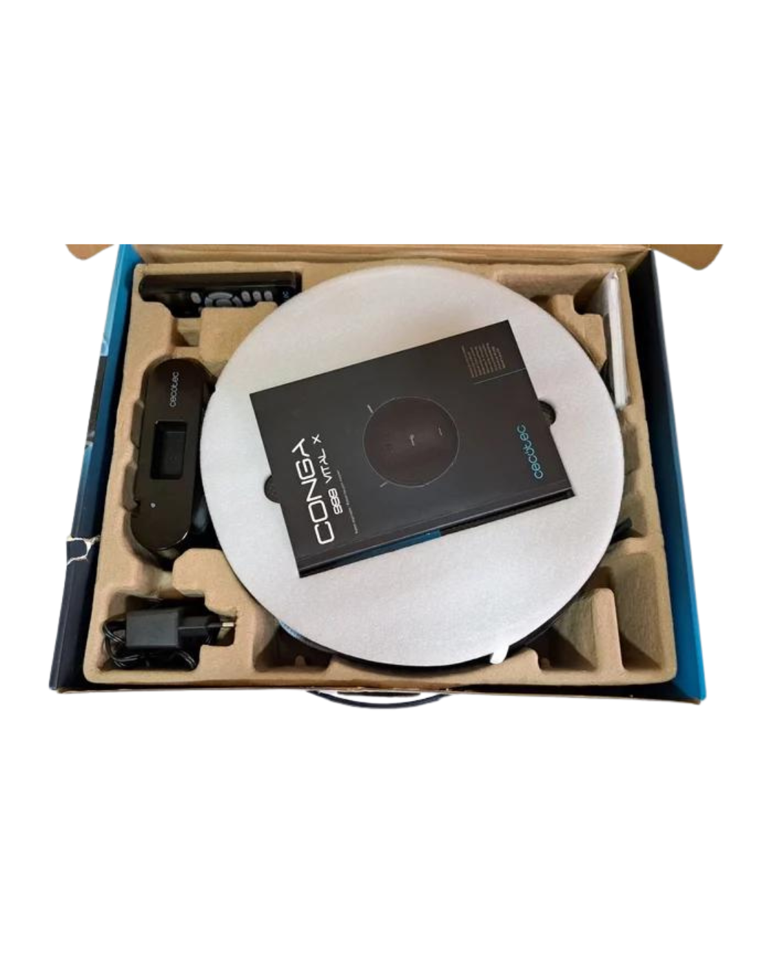 Cecotec Robot Aspirador y Friegasuelos Conga 999 Vital X. 1400 Pa