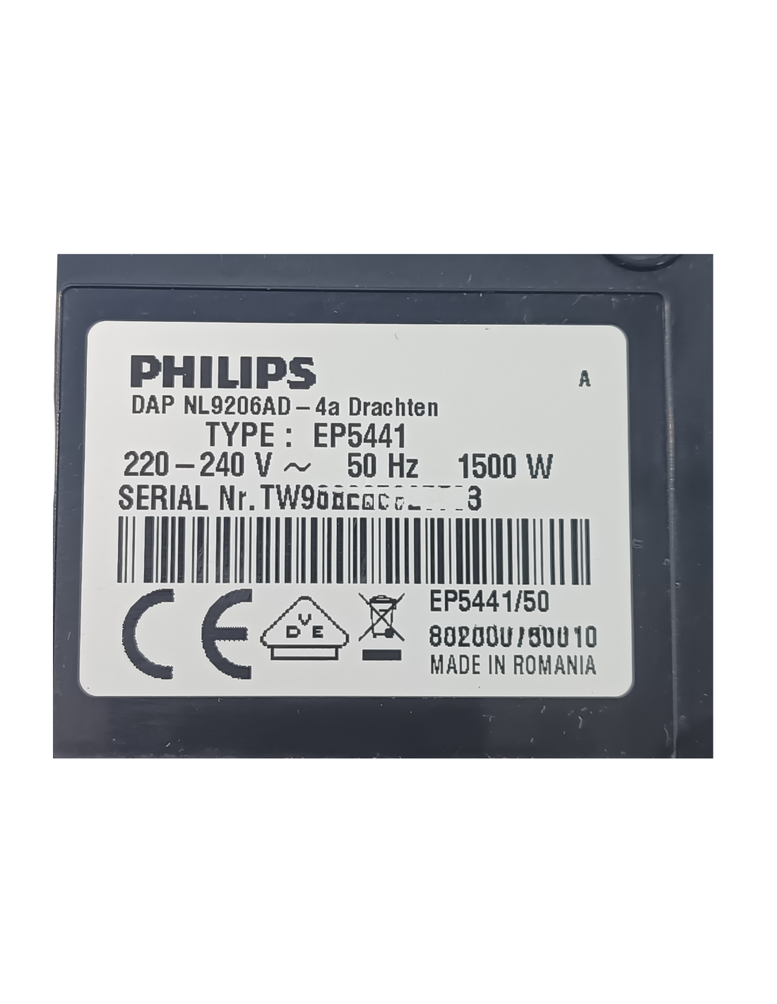 Válvula Solenoide Philips Serie 5400 Cafetera Superautomática