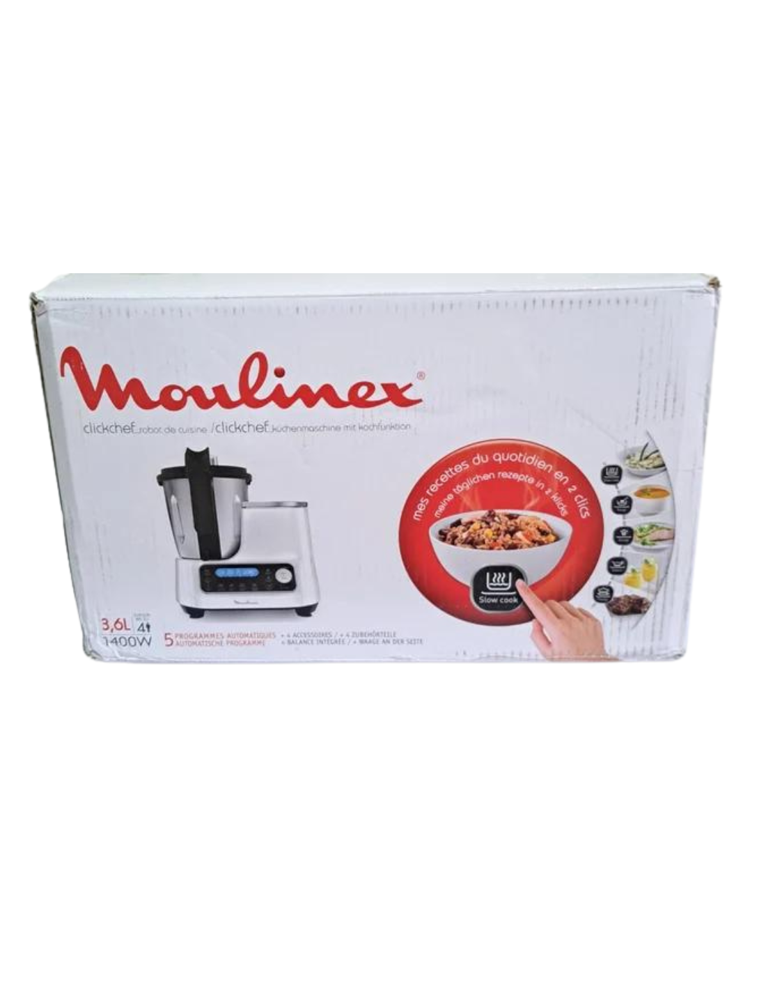 Moulinex ClickChef HF4SPRBL Robot de cocina 1400W