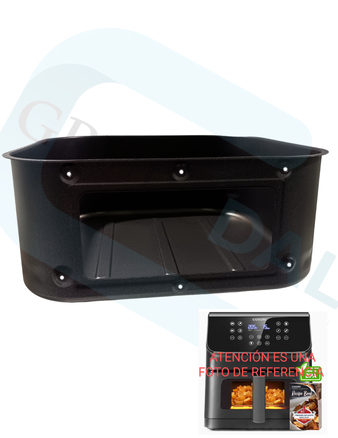 Cesta Cosori Freidora de Aire 6.2L CAF-P652-KEU