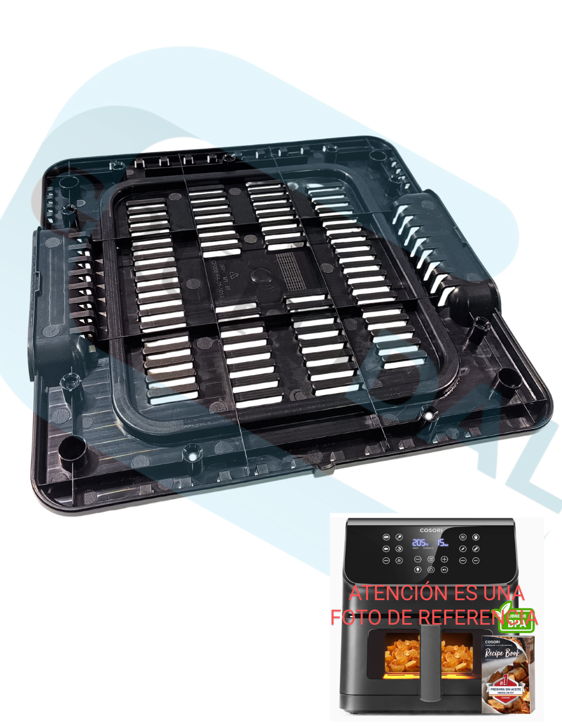 Bandeja Apoyo Cosori Freidora de Aire 6.2L CAF-P652-KEU