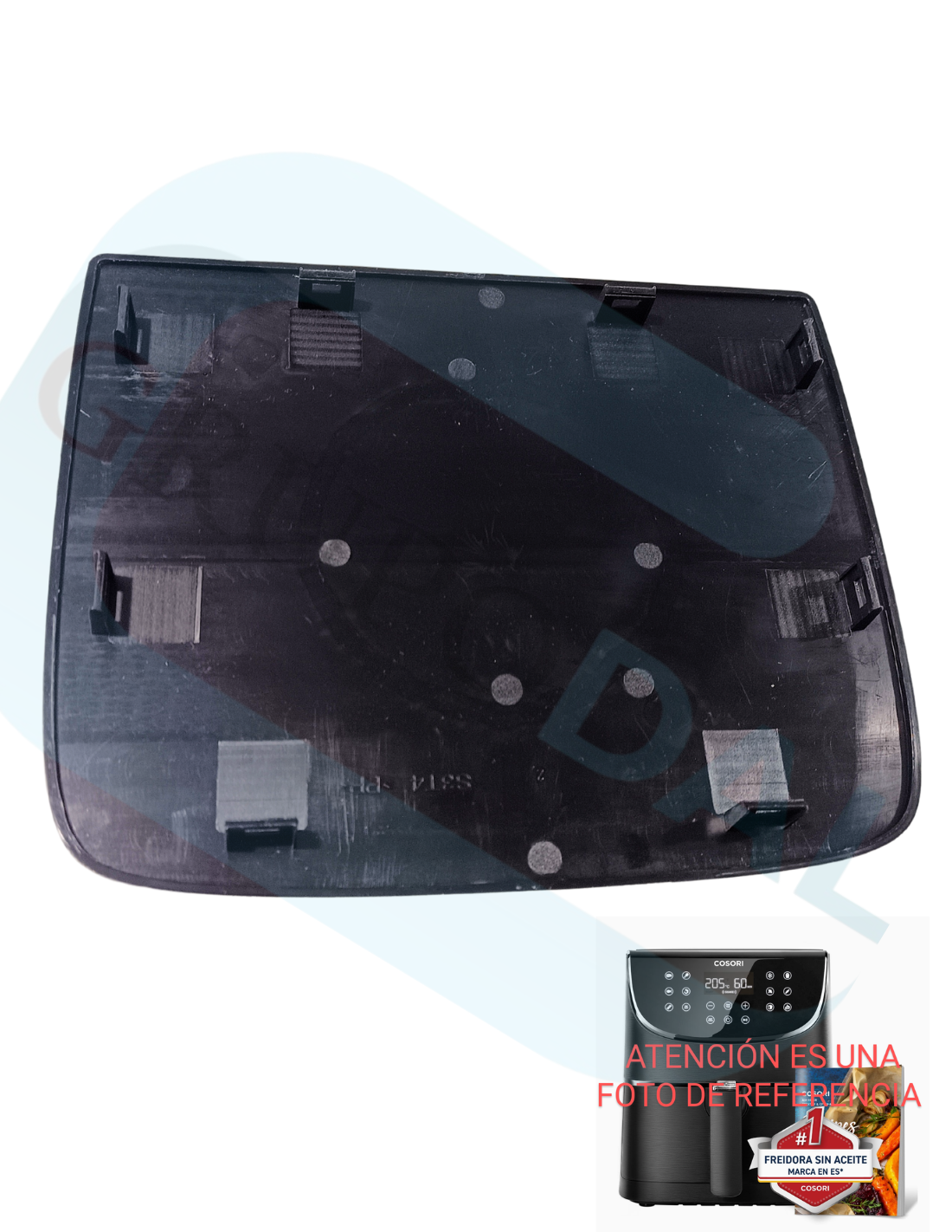 Tapa Superior Cosori 3.5L Freidora sin Aceite CP137-AF